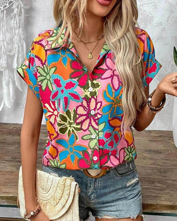 Women's Floral Shirt